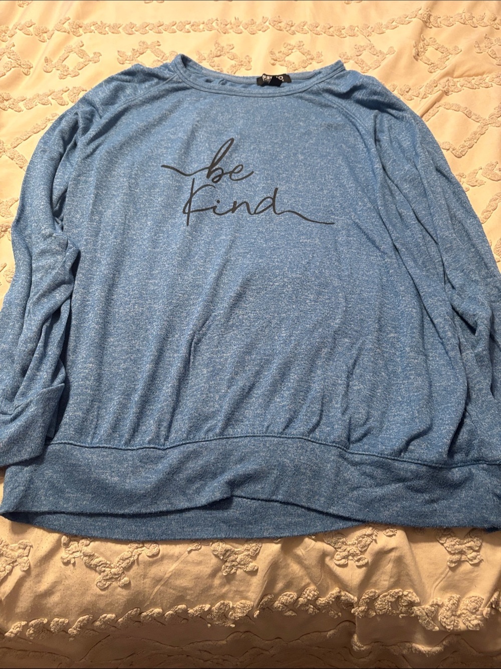 Buffalo David Bitton Blue "be kind" Women’s Sweatshirt